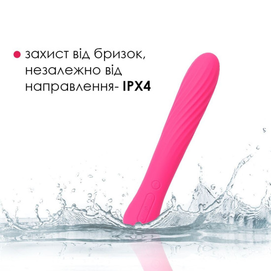 Вибратор с подогревом, красный Svakom Anya Plum Red