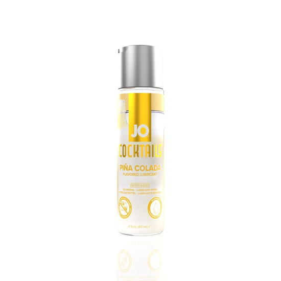 Съедобный лубрикант на водной основе со вкусом пина колада JO Cocktails Pina Colada, 60 ml