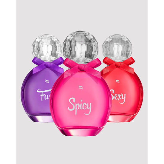Духи с феромонами (цветочный аромат) Obsessive Perfume Spicy, 30 ml