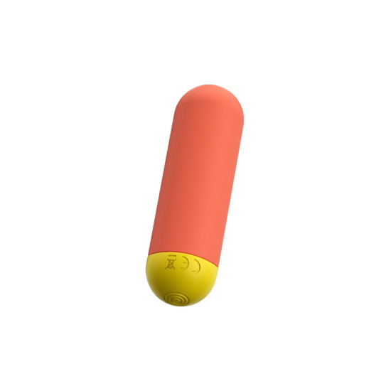 Мощная вибропуля Romp Riot Light Orange