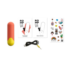 Потужна вібропуля Romp Riot Light Orange