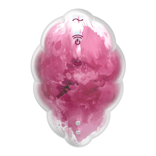 Вакуумний стимулятор з вібрацією, червоний Satisfyer Cloud Dancer Red