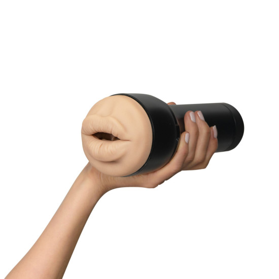 Мастурбатор, совместим с PowerBlow и Keon Kiiroo Feel Victoria June Mouth Stroker PBC