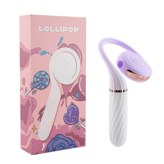 Пульсатор з вакуумною стимуляцією, фіолетовий Otouch Lollipop Purple