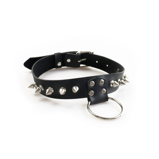Мужской чокер с шипами Art of Sex Stiles Leather and Spikes