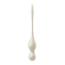 Вагінальні смарт-кульки з вібрацією, 78 г, білі Satisfyer Love Birds 1 Connect App White