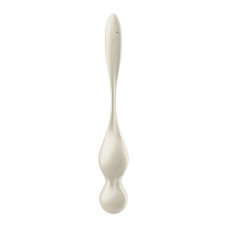 Вагінальні смарт-кульки з вібрацією, 78 г, білі Satisfyer Love Birds 1 Connect App White
