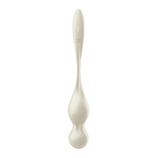 Вагінальні смарт-кульки з вібрацією, 78 г, білі Satisfyer Love Birds 1 Connect App White