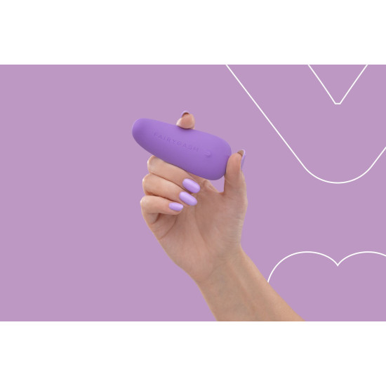 Вібратор-язичок, фіолетовий FairyGasm ThrillLeaf Violet