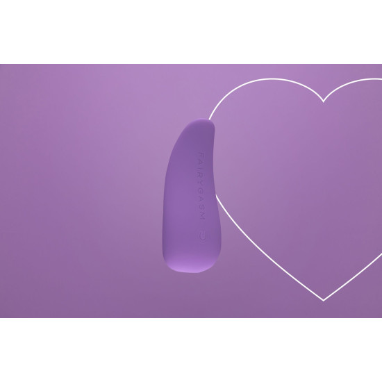 Вібратор-язичок, фіолетовий FairyGasm ThrillLeaf Violet