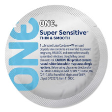 Набір презервативів, мегапак тюб ONE Super Sensitive, 100 шт