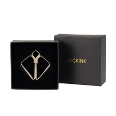 Затискачі для сосків, золотисті Lockink Nipple Clamps Golden