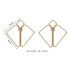 Затискачі для сосків, золотисті Lockink Nipple Clamps Golden