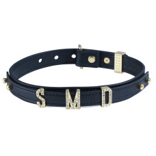 Ошейник DIY с буквами, темный Lockink Dark DIY Alphabet Collar