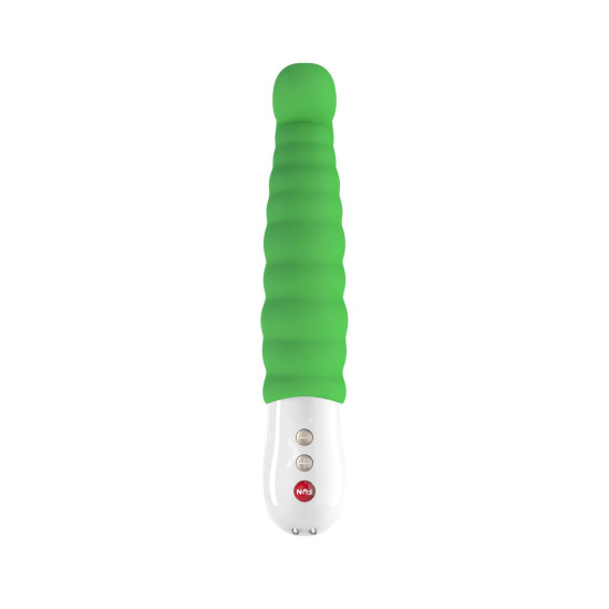 Гибкий вибратор для точки G, 12 режимов, зеленый Fun Factory Patchy Paul Fresh Green