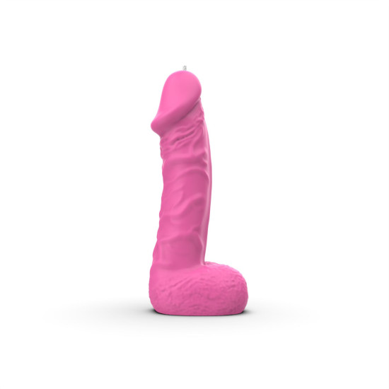 Свічка у вигляді члена, рожева Чистий Кайф Medium Pink