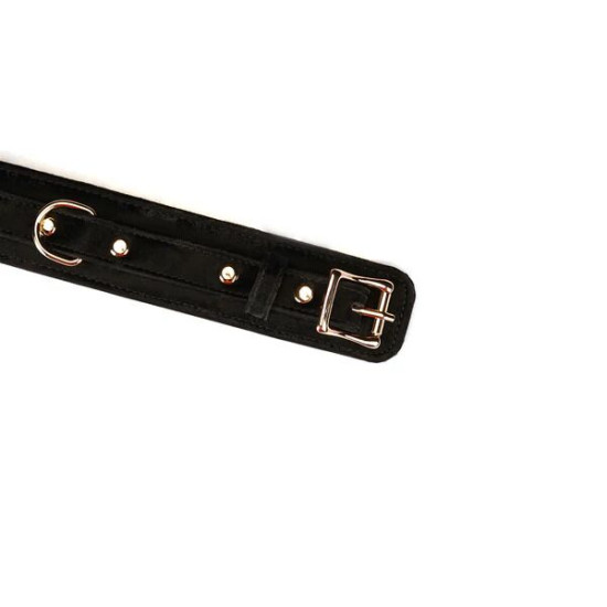 Ошейник с поводком, черный Liebe Seele Boudoir Amor Collar with Leash, Black
