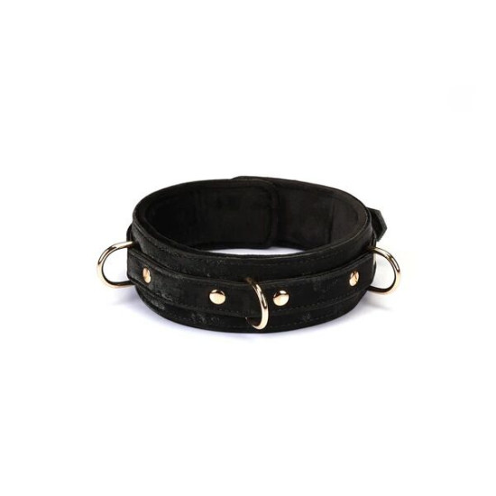 Ошейник с поводком, черный Liebe Seele Boudoir Amor Collar with Leash, Black