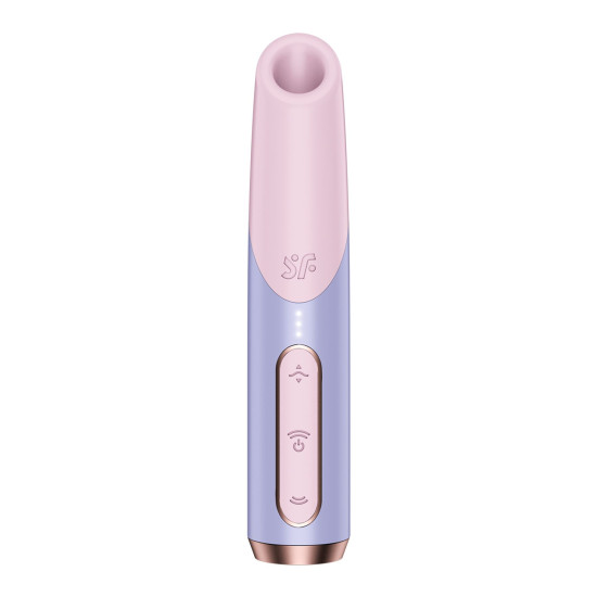 Вакуумный клиторальный стимулятор фиолетового цвета Satisfyer Bold Kiss Violet