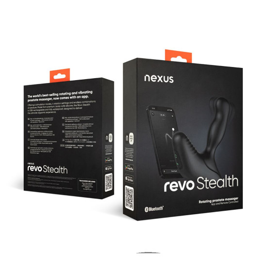 Массажер простаты с управлением через приложение Nexus Revo Stealth with App