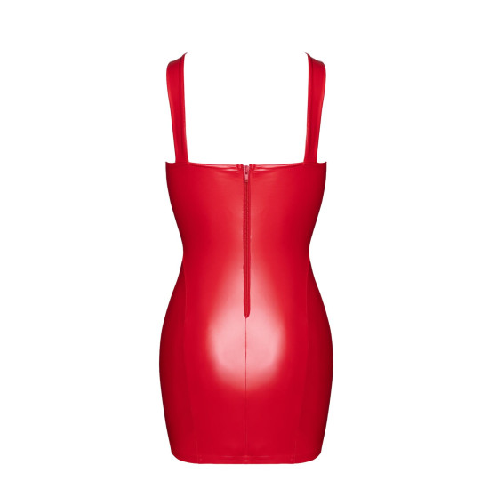 Платье со шнуровкой, красное Noir Handmade F364 Bombshell Lace-Up Mini Dress Red, M