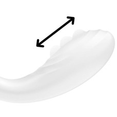 Вібратор, білий Satisfyer Rrrolling Pleasure White