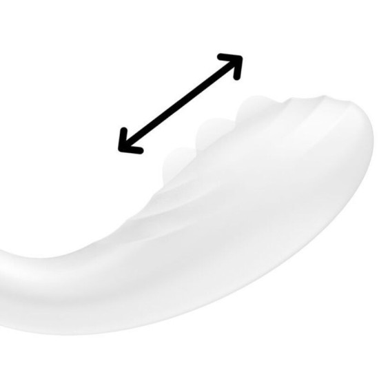 Вібратор, білий Satisfyer Rrrolling Pleasure White