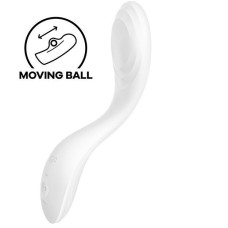 Вібратор, білий Satisfyer Rrrolling Pleasure White