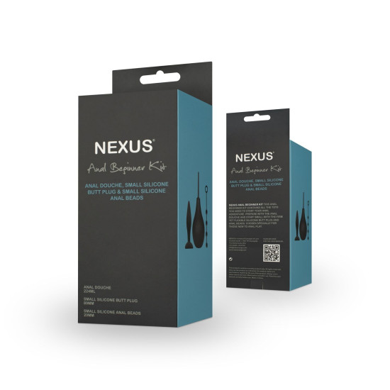 Набір для анальної стимуляції для новачків Nexus Anal Beginner Kit (прим'ята упаковка!!!)