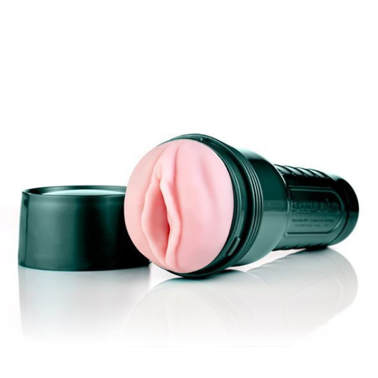 Мастурбатор с вибрацией и стимулирующим рельефом, три вибропули Fleshlight Vibro Pink Lady Touch