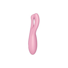 Кліторальний смарт-вібратор з трьома пальчиками, рожевий Satisfyer Threesome 4 Pink