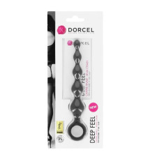 Силиконовая анальная цепочка, макс. диаметр 2,5 см Dorcel Deep Feel