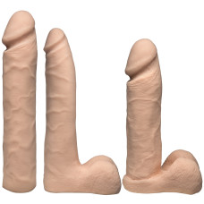 Набір для страпона, діаметр 2×7 см, 7,7 см Doc Johnson Vac-U-Lock Dual Density Experienced Set