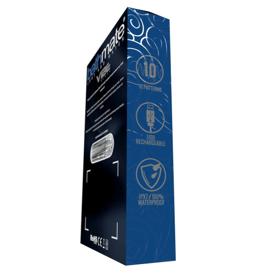 Вибропуля чёрного цвета с глубокой мощной вибрацией Bathmate Vibe Bullet Black