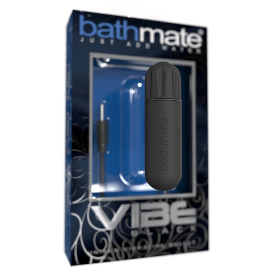 Вибропуля чёрного цвета с глубокой мощной вибрацией Bathmate Vibe Bullet Black