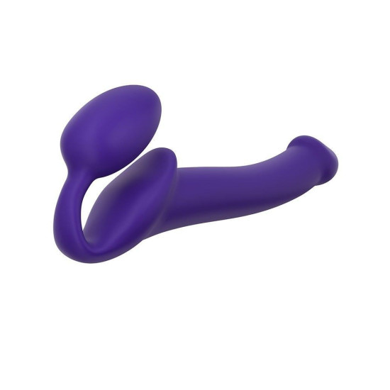 Безремневой регулируемый страпон фиолетового цвета, диаметр 3,3 см Strap-On-Me Violet, M