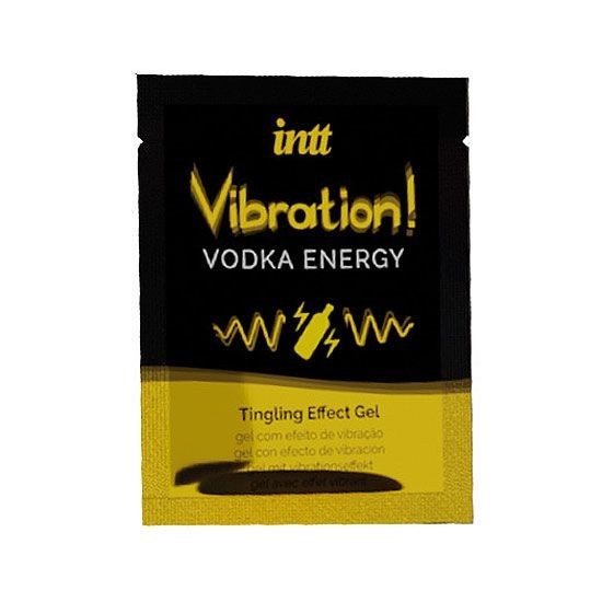 Пробник жидкого вибратора со вкусом водки Intt Vibration Vodka, 5 ml
