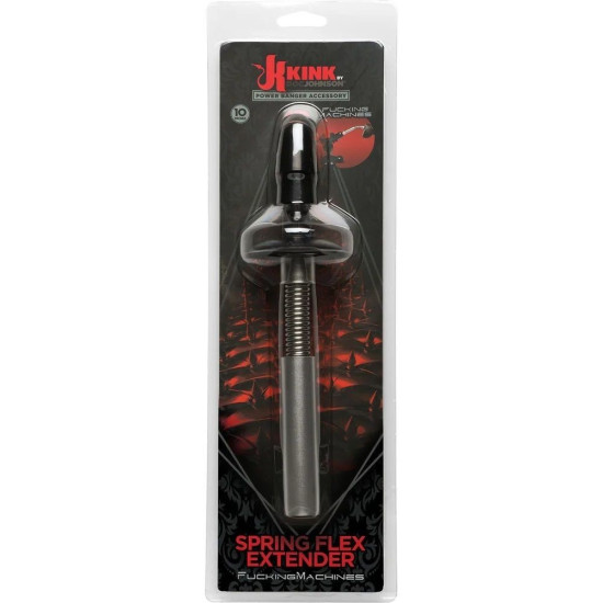 Гнучкий подовжувач-насадка для секс-машини Doc Johnson Kink Power Banger Spring Flex Extender машини Doc Johnson Kink Power Banger Spring Flex Extender