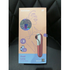 Смарт вібратор і вакуумний стимулятор 2-в-1 Satisfyer Dual Love Pink (пом'ята упаковка)