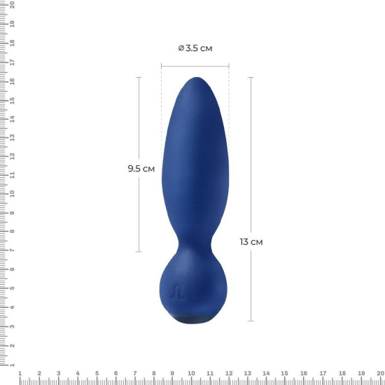 Adrien Lastic Little Rocket - анальна пробка з вібрацією, довжина 13 см, діаметр 3,5 см