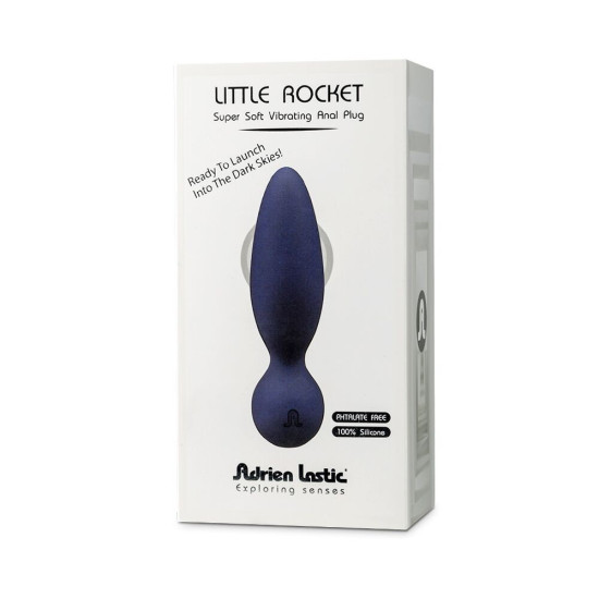 Adrien Lastic Little Rocket - анальна пробка з вібрацією, довжина 13 см, діаметр 3,5 см