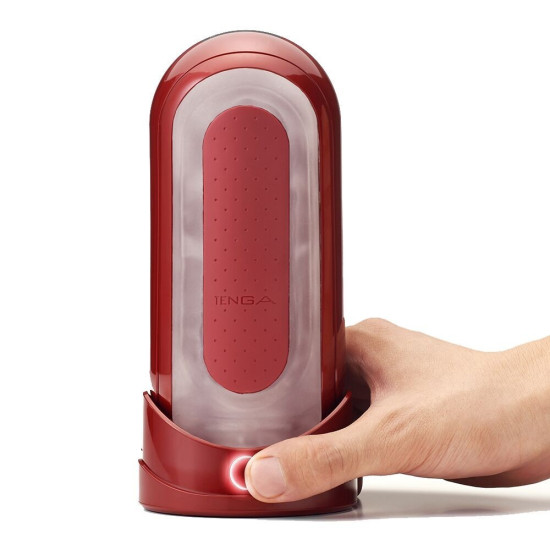 Мастурбатор з нагрівачем Tenga Flip Zero Red + Flip Warming Set