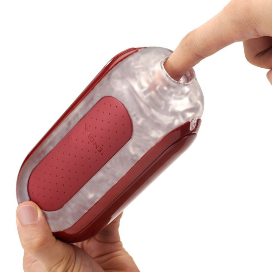 Мастурбатор з нагрівачем Tenga Flip Zero Red + Flip Warming Set