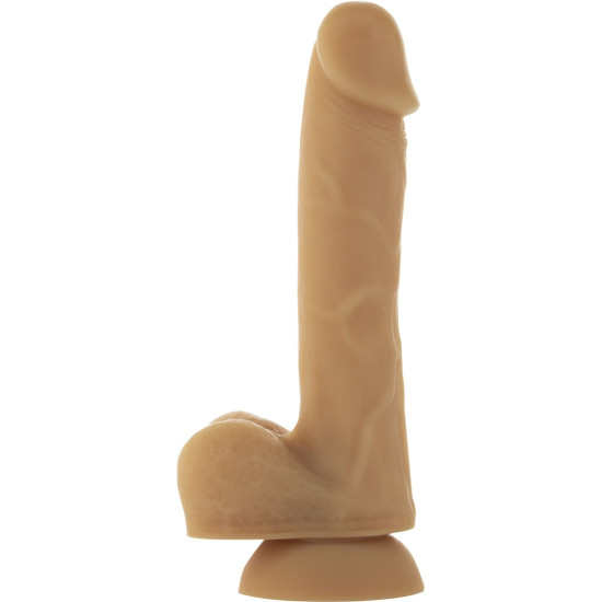 Реалістичний фалоімітатор, довжина 20,3 см, діаметр 3,9 см Addiction Andrew 8″ Bendable Silicone Dong Caramel