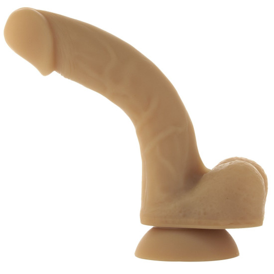 Реалістичний фалоімітатор, довжина 20,3 см, діаметр 3,9 см Addiction Andrew 8″ Bendable Silicone Dong Caramel