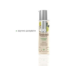 Массажное масло с ароматами лайма и кокоса JO Naturals Massage Oil Coconut & Lime, 120 ml