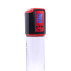 Автоматична вакуумна помпа з LED-табло, червона Man Powerup Passion Pump LED Red