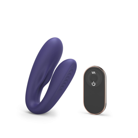 Вібратор для пар з пультом ДК Love To Love Match Up Midnight Indigo