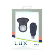 Ерекційне віброкільце з пультом ДУ, 7 режимів вібрації Lux Active Circuit Vibrating Cock Ring