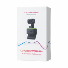 Веб-камера Lovense WebCam 4K - для стріму, ШІ-режим і активація чайовими